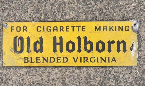 Genuine old holborn tobacco