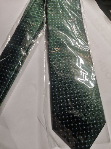 Lewin silk tie green - lewin,