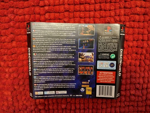Discworld original ps1 - ps1, rear