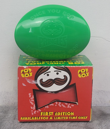 Green pringle pop box crisp - pringle,