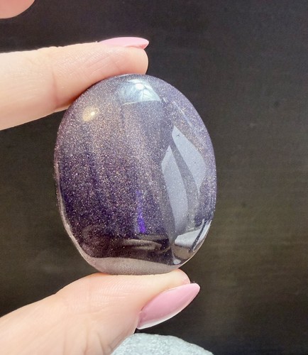 Crystal blue sand stone - crystal,