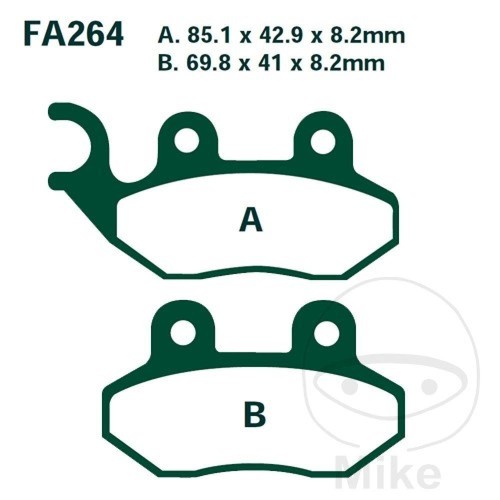Pair ebc sfac264 - of,