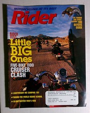 Rider motorcycle magazine - rider,