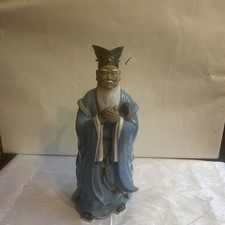 Vintage confucius blue mudman - confucius,