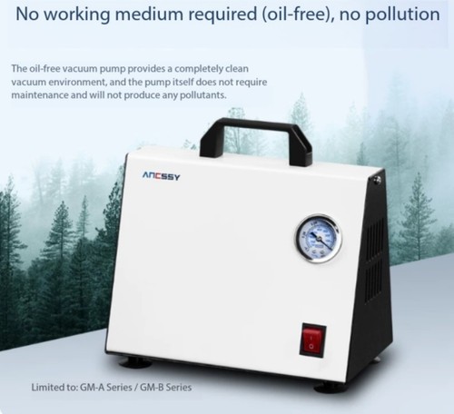 Oil free diaphragm - vacuum, pump