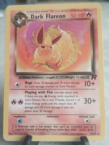 Dark flareon pokemon - dark,