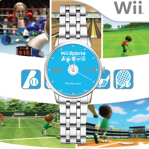 Wii sports disc art - disc, engraved
