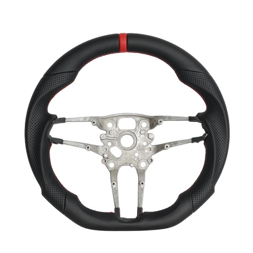 Leather steering wheel fit - steering,