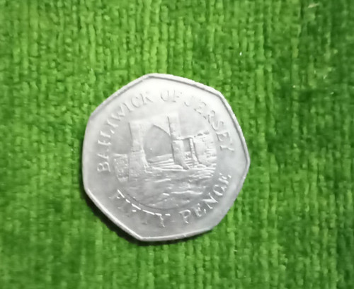 Jersey grosnez tower 50p 2005 - jersey,