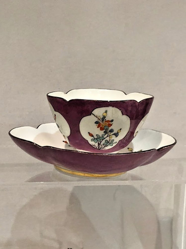 Meissen porcelain quatrefoil - meissen,