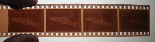 Photographic negatives ship - photographic,