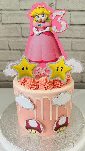 Princess peach cake topper - princess,
