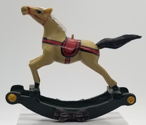 Galloping rocking horse red - galloping,