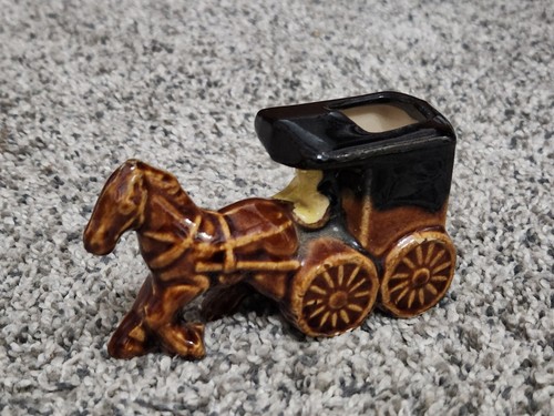 Vintage ceramic horse - ceramic,