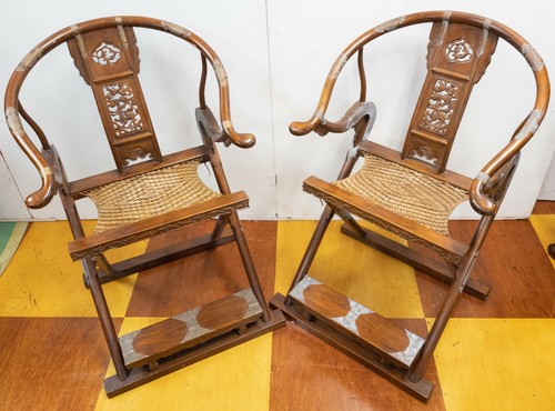 Pair antique chinese - of,