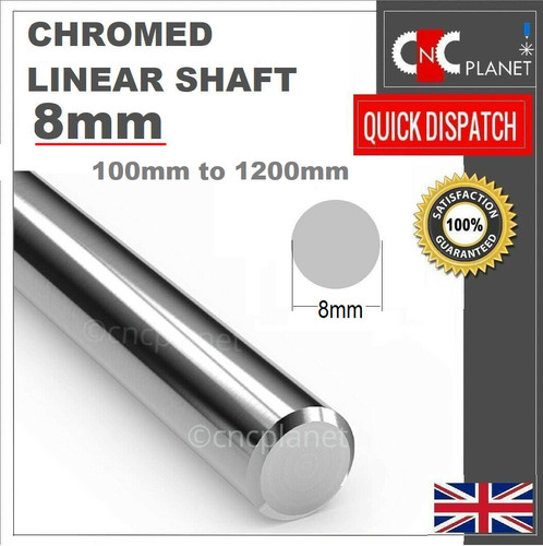 8mm smooth chromed steel - smooth,