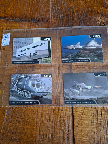 Ufo cards 2002 - cards, 4-card