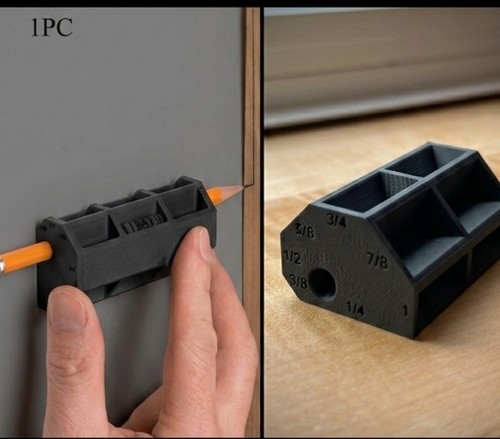 Scribing jig block marking - block,