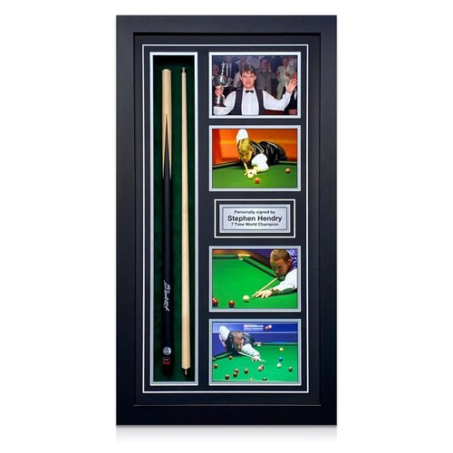 Stephen hendry signed snooker - hendry,