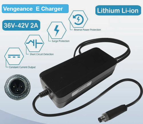 36v pin charger - 36v, 3-pin
