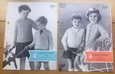 2 x Greenock Vintage Knitting