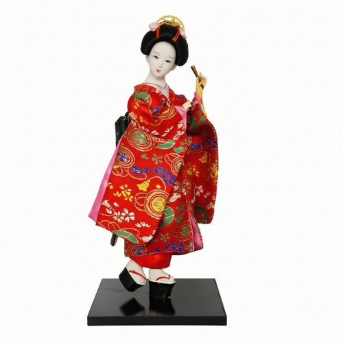 Japanese geisha kimono doll - kimono,
