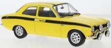 MCG 1:18 Scale Diecast Model Car - 1973 Ford Escort Mk1 Mexico in Yellow