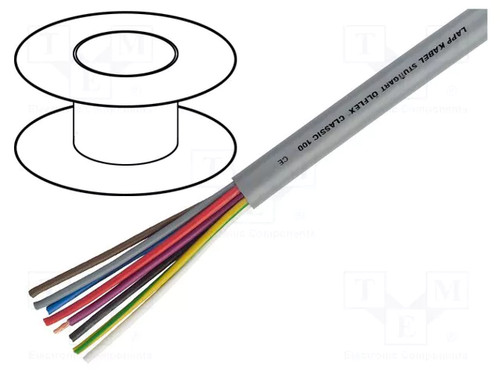 Grey unshielded 7g1mm2 - wire, cu