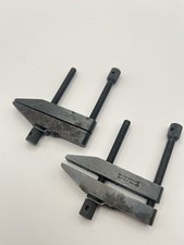 MOORE & WRIGHT 3” Tool Makers Clamp Pair of Parallel Vintage Engineer Clamps