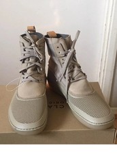 CLARKS NATURE V LADIES TAUPE LEATHER STAR WARS  ANKLE BOOTS SIZE 6 D EU 39.5