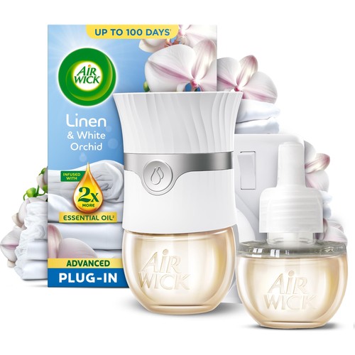 Air wick linen white orchid - air,