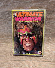 WWE Ultimate Warrior Ultimate Collection 3 Disc DVD Set Classic Wrestling Used