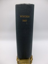 1927 WISDEN REBOUND WITHOUT