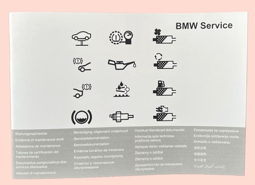 Bmw service book series - bmw,
