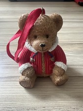 Harrods 2007 Benjamin Teddy Bear Christmas Tree Decoration - Resin