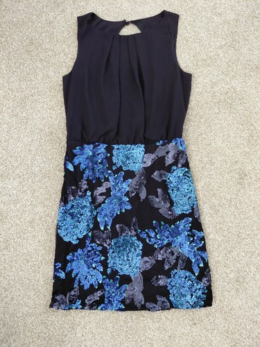 Asos sequin mini dress - mini, blue