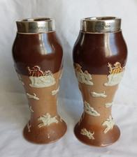 Royal Doulton stoneware pair