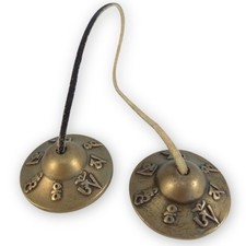 Tibetan dingsha cymbals 6cm - dingsha,
