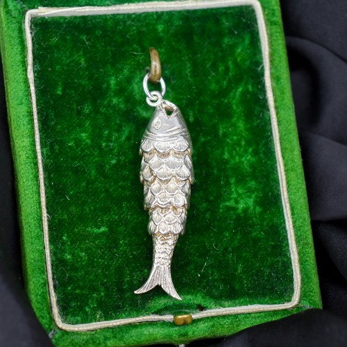Vintage silver articulated - silver,