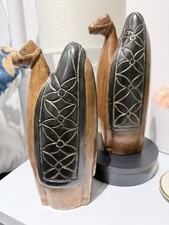 Hand Carved Set Of Wooden