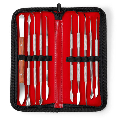 10pcs dental wax carving - wax, tool