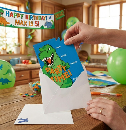 Dinosaur birthday party - birthday,