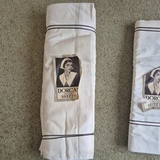 2 X Vintage Dorcas Bed Sheets.  80” X 100” 