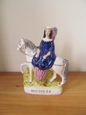 Vintage Staffordshire Flatback