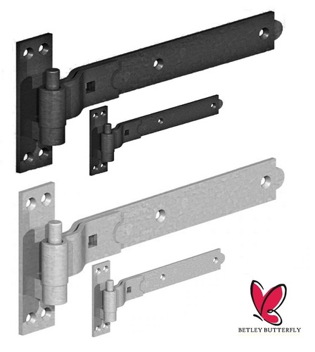 Hook and band - and, hinges
