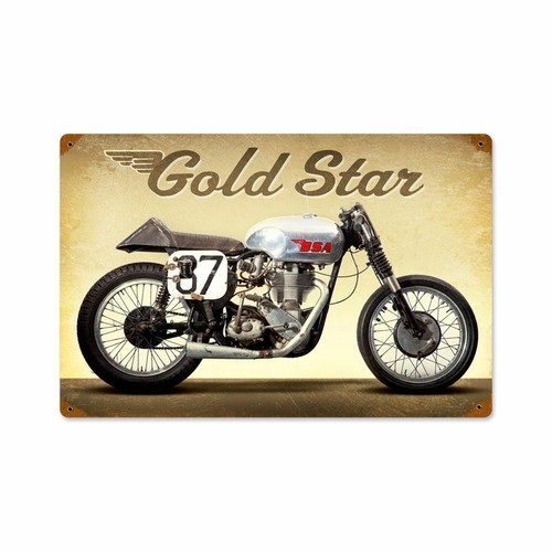 Bsa gold star motorcycle bike - motorcycle,