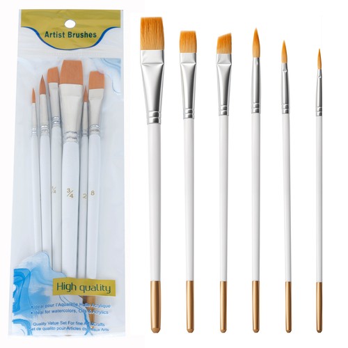 Art craft paint brushes - brushes, set