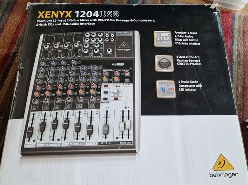 Behringer xenyx 1204usb - behringer,