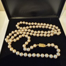 VTG Monet Faux Pearl Necklace