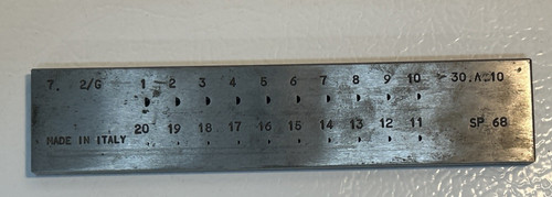 Half round draw - half, plate